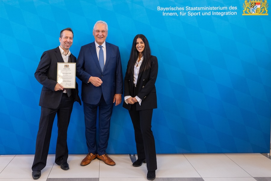 Head-on Solutions GmbH als ehrenamtsfreundlicher Arbeitgeber ausgezeichnet